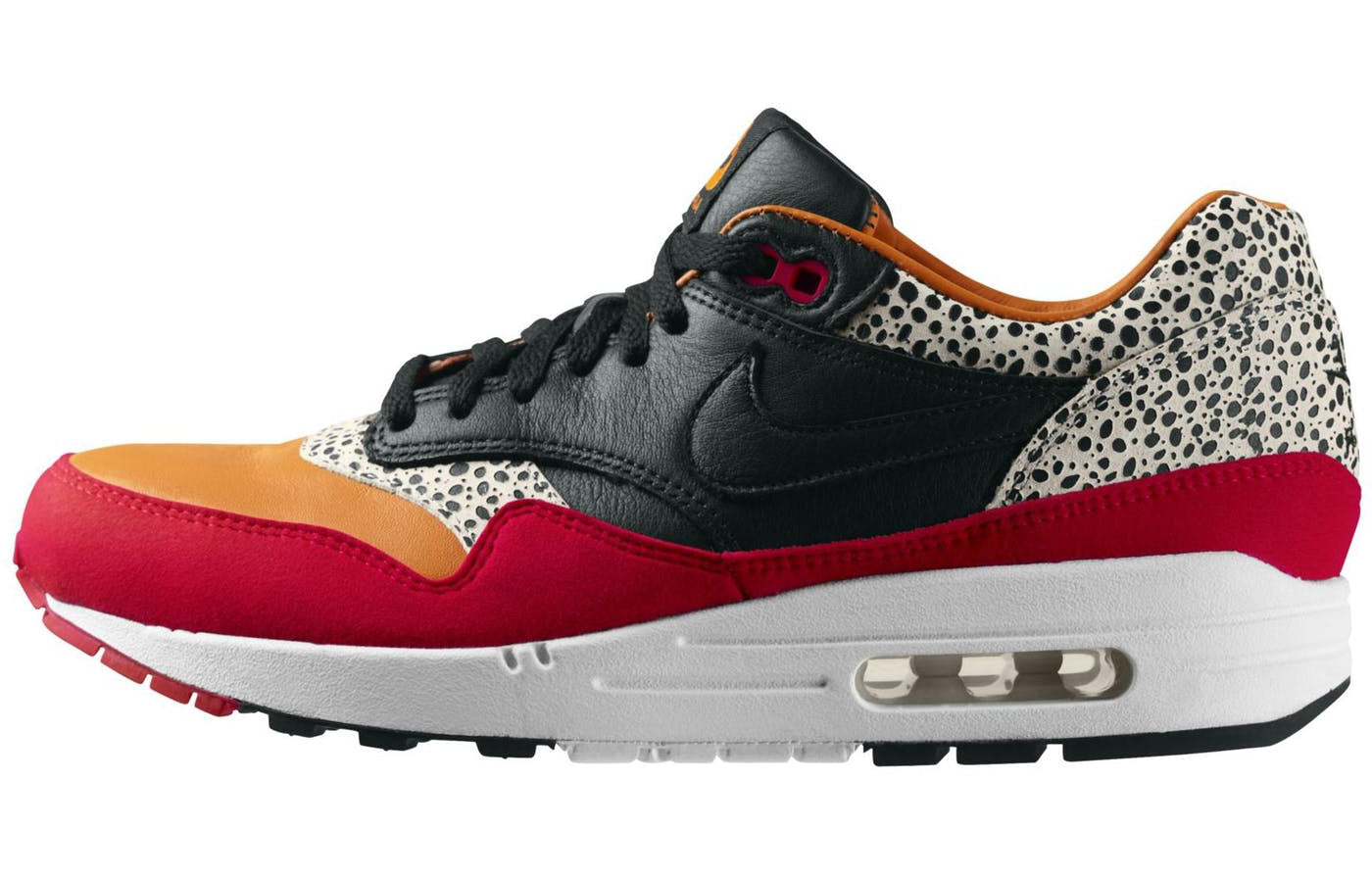 Nike Air Max 1 Premium SP 'Safari Pack - Carrot' Carrot/Black/Sport Red 314252-801 KICKSOVER