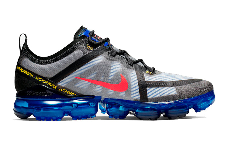 Nike Air VaporMax 2019 'Black Hyper Blue' Black/Bright Crimson-Hyper Blue AR6631-008 KICKSOVER