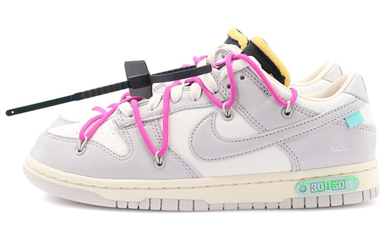 Nike OFF-WHITE x Dunk Low The 50 NO.30 Off-White Lot 30 DM1602-122