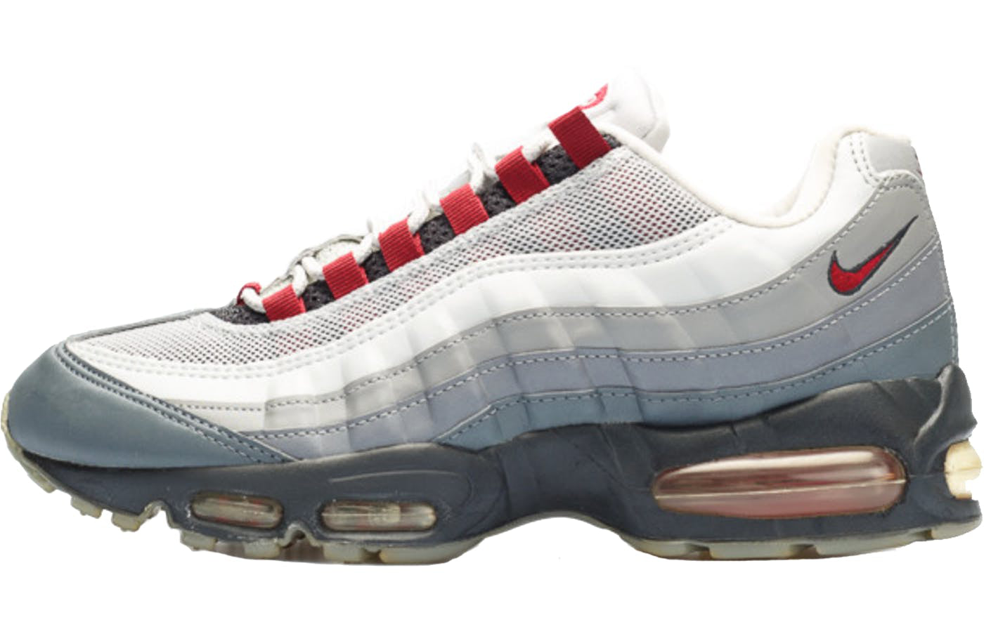 Nike Air Max 95 Dk Charcoal/Team Red-Flint Gry 609048-061 sneakmarks