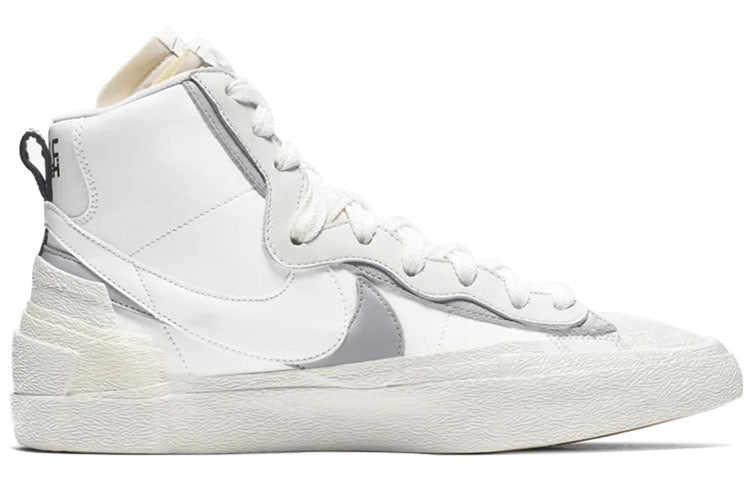 Nike Blazer Mid x Sacai White Wolf Grey BV0072-100 sneakmarks