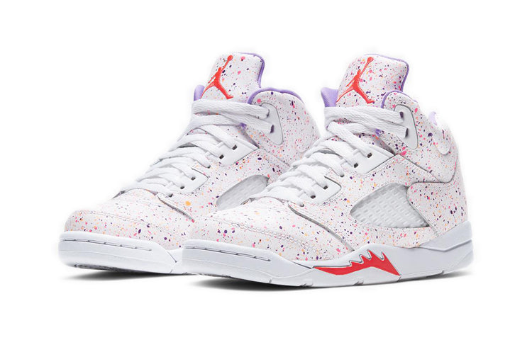 Air Jordan 5 Retro GP 'Easter' White/Laser Crimson/Voltage Purple CT1701-100