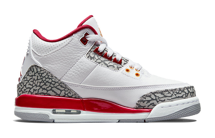 Air Jordan 3 Retro (GS) Cardinal Red 398614-126