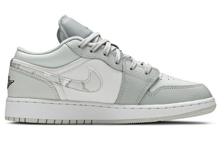 Air Jordan 1 Low SE GS 'White Camo' White/Photon Dust/Grey Fog DD3234-100