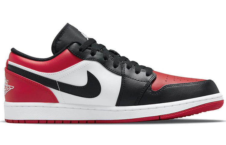 Air Jordan 1 Low Bred Toe 553558-612