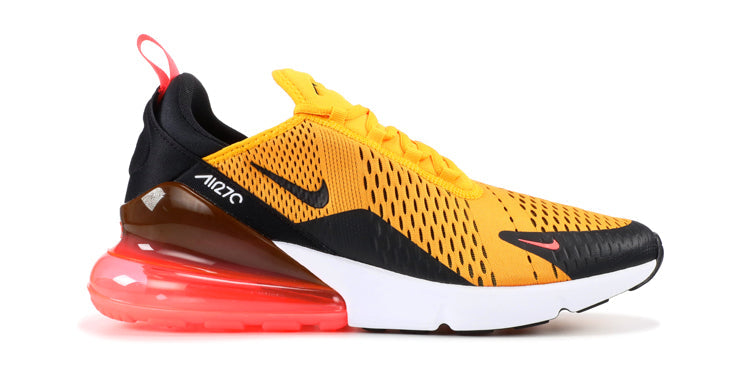 Nike Air Max 270 'Tiger' Black/University Gold-Hot Punch-White AH8050-004 KICKSOVER