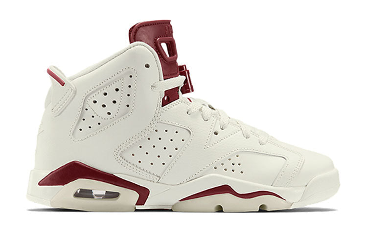 Air Jordan 6 Retro BG Maroon 384665-116