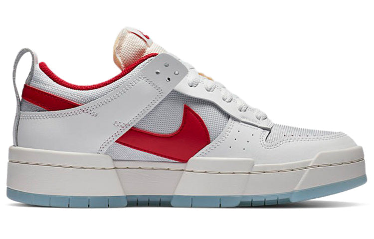 Nike Womens WMNS Dunk Low Disrupt Summit White Gym Red CK6654-101