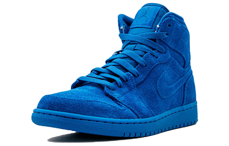 Air Jordan 1 Retro High 'Blue Suede' Game Royal/Game Royal 332550-404