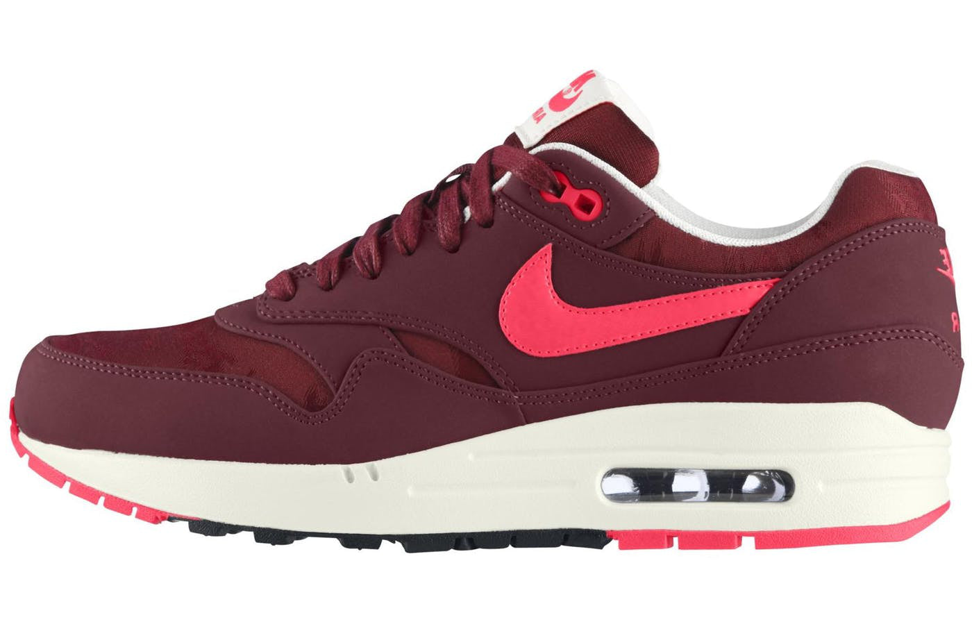 Nike Air Max 1 Premium 'Atomic Red' Team Red/Atomic Red/Black/Sail 512033-660 KICKSOVER