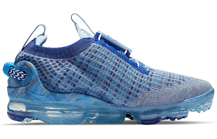 Nike Air VaporMax 2020 Flyknit GS 'Stone Blue' Stone Blue/Racer Blue/Celestine Blue/Deep Royal Blue CJ4069-400 KICKSOVER