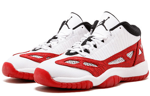 Air Jordan 11 Retro Low IE'Gym Red' GS White/Gym Red-Black 919713-101