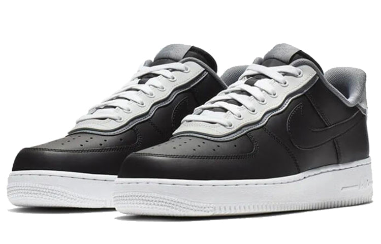 Nike Air Force 1 Low '07 LV8 'Black Pure Platinum' Black/Black/Pure Platinum AO2439-002 KICKSOVER