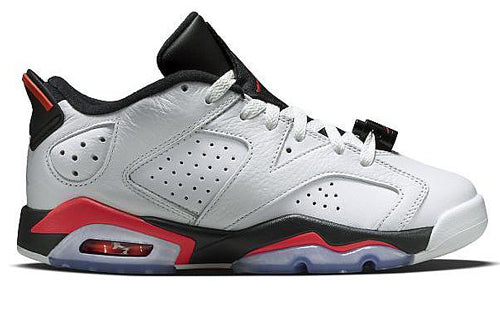 Air Jordan 6 Retro Low BG White Infrared 768881-123