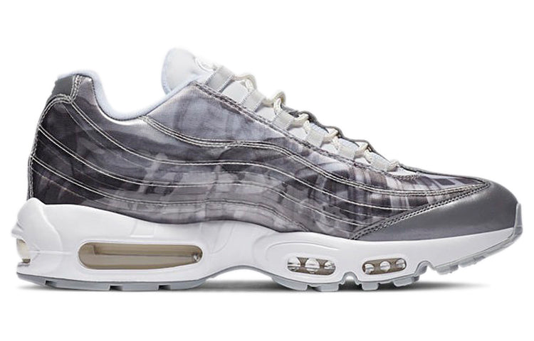 Nike Air Max 95 'Footprint' White/Sail/Pure Platinum/Smoke Grey DA4301-100 sneakmarks