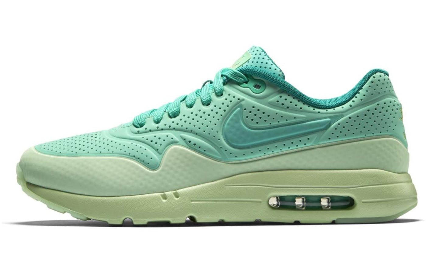 Nike Air Max 1 'Ultra Moire' Green Glow/Menta/Vapor Green 705297-300 KICKSOVER