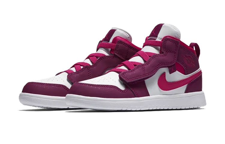 Air Jordan 1 Mid ALT PS 'True Berry' True Berry/Rush Pink-White AT4612-661