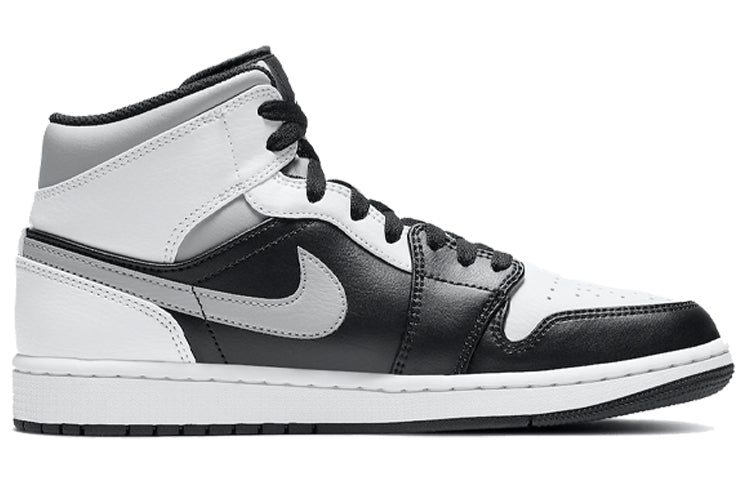 Air Jordan 1 Mid White Shadow 554724-073