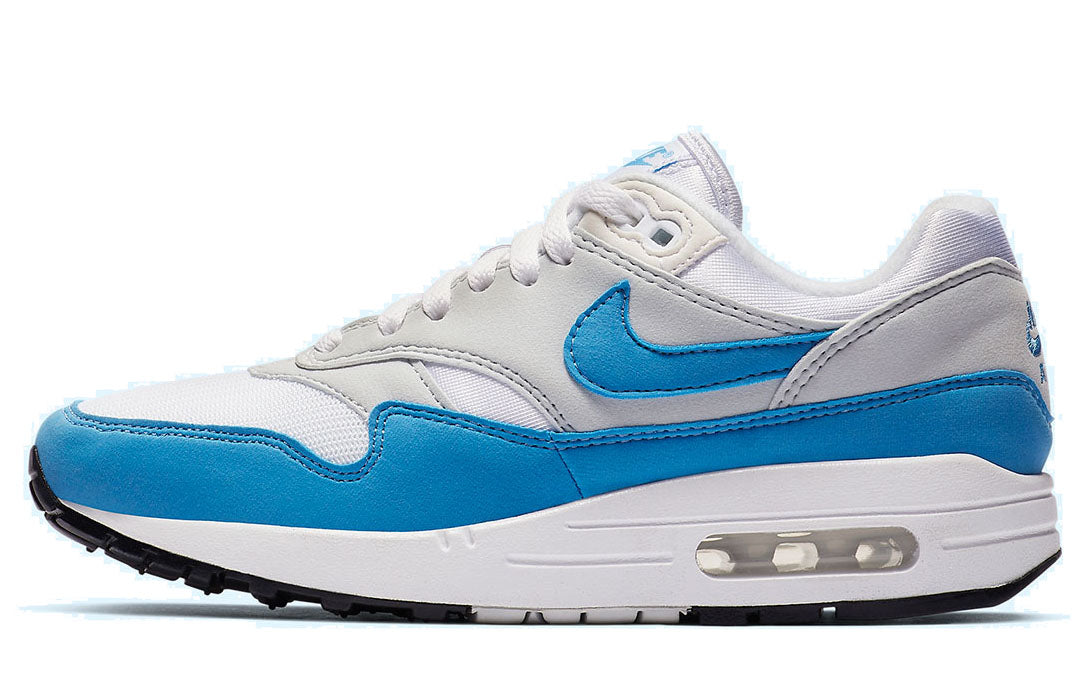 Nike Womens Air Max 1 'University Blue' White/University Blue/Neutral Grey BV1981-100 KICKSOVER