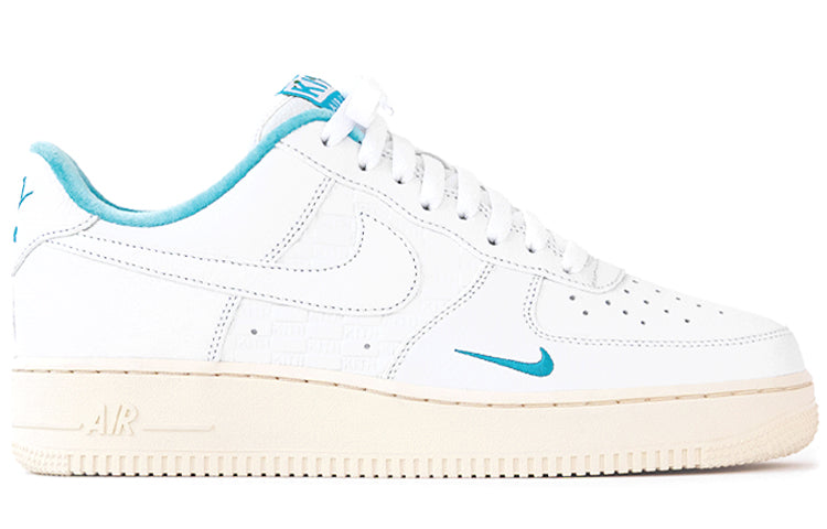 Nike KITH x Air Force 1 Low 'Blue Lagoon' White/Blue Lagoon/Aloe Verde/White DC9555-100 KICKSOVER