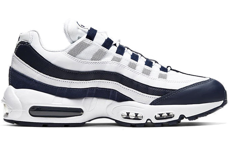 Nike Air Max 95 Essential 'White Navy' White/Midnight Navy CI3705-400 sneakmarks