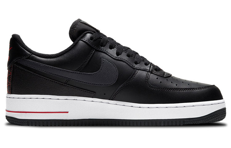 Nike Air Force 1 Low 'Technical Stitch - Bred' Black/Red/White DD7113-001 KICKSOVER