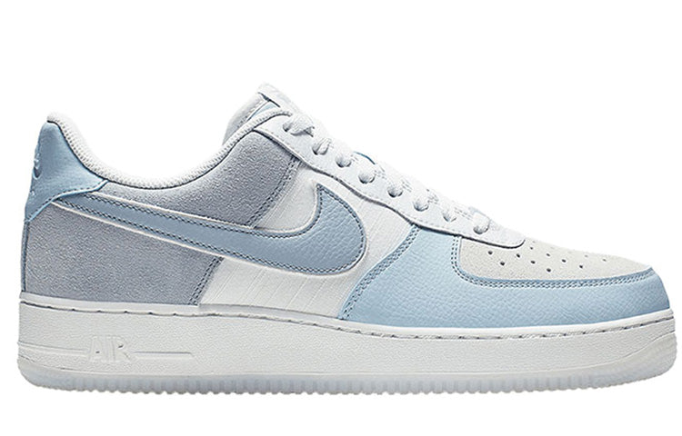 Nike Womens Air Force 1 Low Premium 'Light Armory Blue' Light Armory Blue/Off White/Obsidian Mist 896185-401 KICKSOVER