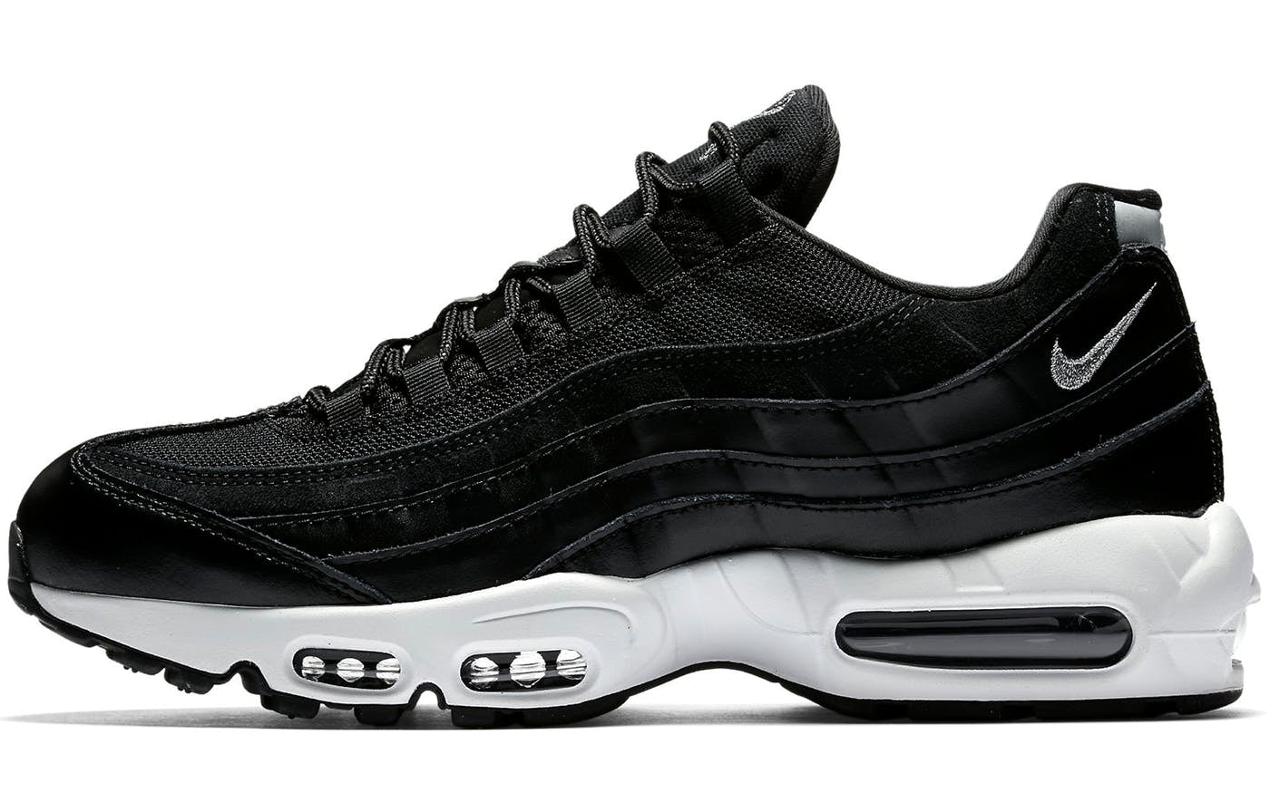 Nike Air Max 95 Premium 'Rebel Skulls' Black/Chrome-Off White 538416-008 sneakmarks