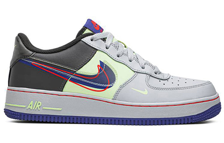 Nike Air Force 1 Low GS 'Dunk It' Grey/Violet/White CT1628-001 KICKSOVER