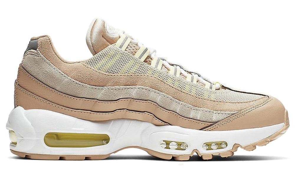 Womens Air Max 95 'Bio Beige' Bio Beige/Desert Sand/White/Luminous Green 307960-203 sneakmarks