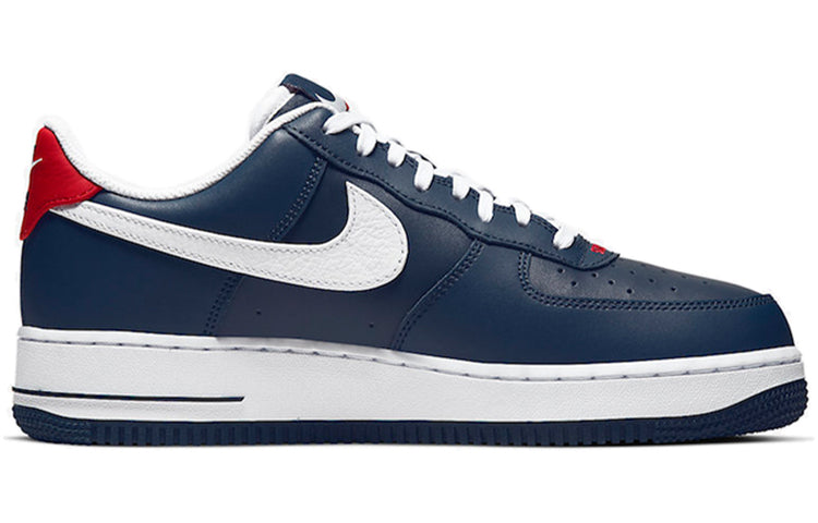 Nike Air Force 1 Low 'USA' Obsidian/White-University Red CJ8731-400 KICKSOVER