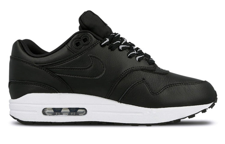 Nike Womens Air Max 1 SE 'Black Logo' Black/White/Black 881101-005 KICKSOVER