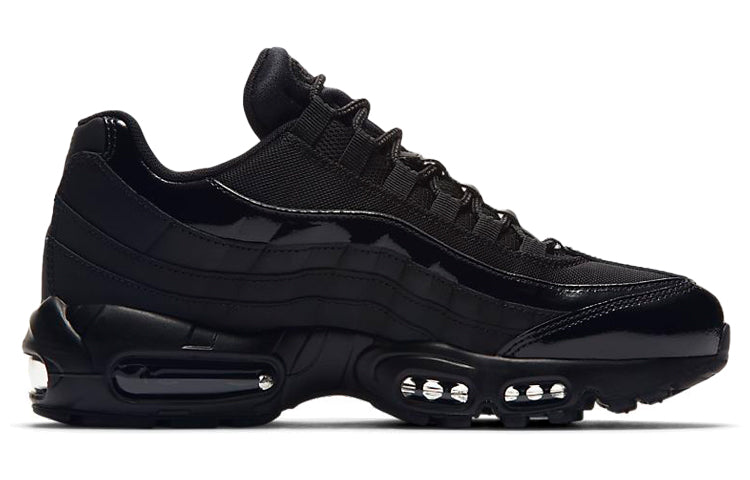 Nike Womens Air Max 95 'Black' Black/Black 307960-010 sneakmarks