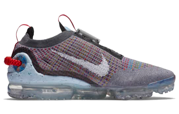 Nike Air VaporMax 2020 Flyknit 'Smoke Grey' Smoke Grey/Bright Crimson/University Red/White CZ9313-001 KICKSOVER