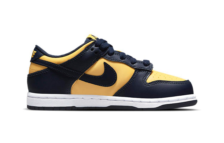 Nike Dunk Low PS 'Michigan' 2021 Varsity Maize/Midnight Navy/White CW1588-700