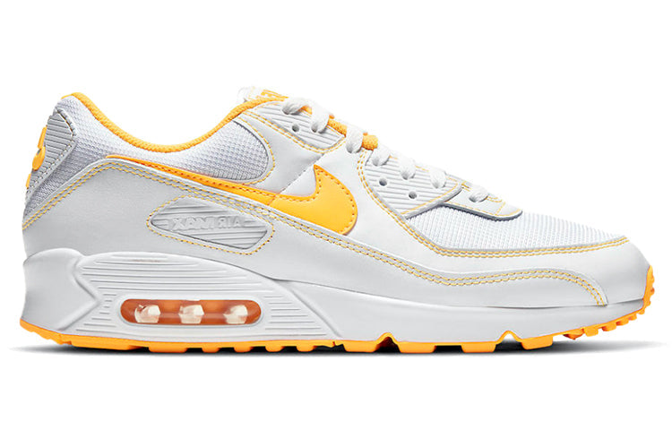 Nike Air Max 90 'Laser Orange' White/White/Laser Orange DH0276-100 KICKSOVER