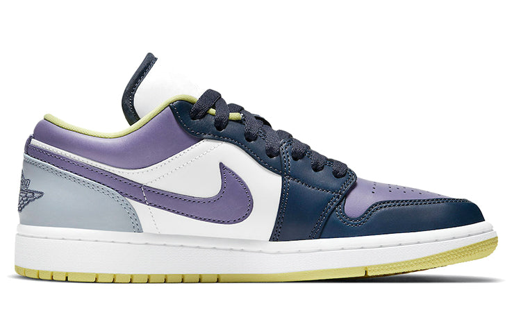 Womens WMNS Air Jordan 1 Low SE Mismatched - Purple Magenta DJ4342-400