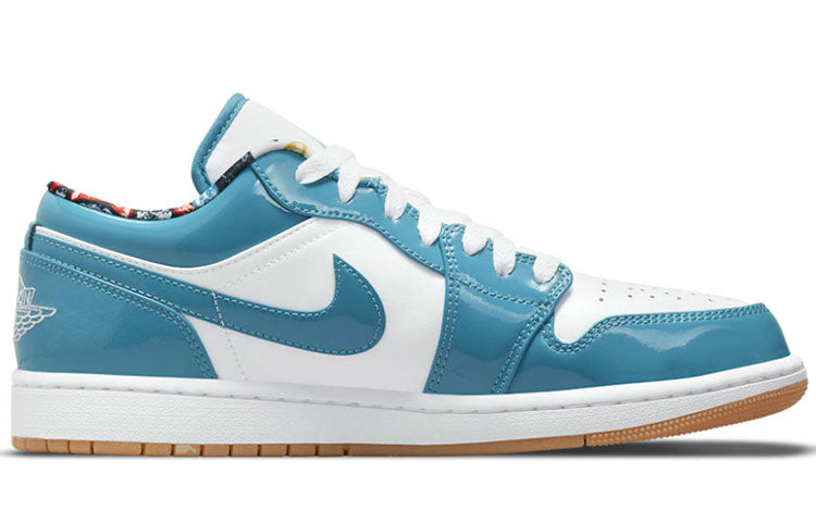 Air Jordan 1 Low Barcelona Cyber Teal DC6991-400