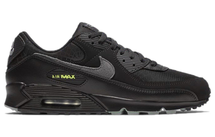 Nike Air Max 90 'Halloween' Black/Grey/Volt DC3892-001 KICKSOVER