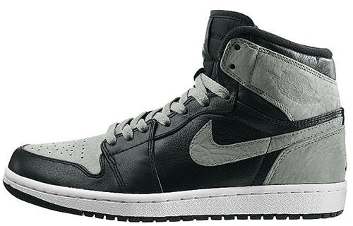 Air Jordan 1 Retro High 'Shadow' 2009 Black/Shadow Grey-White 332550-001