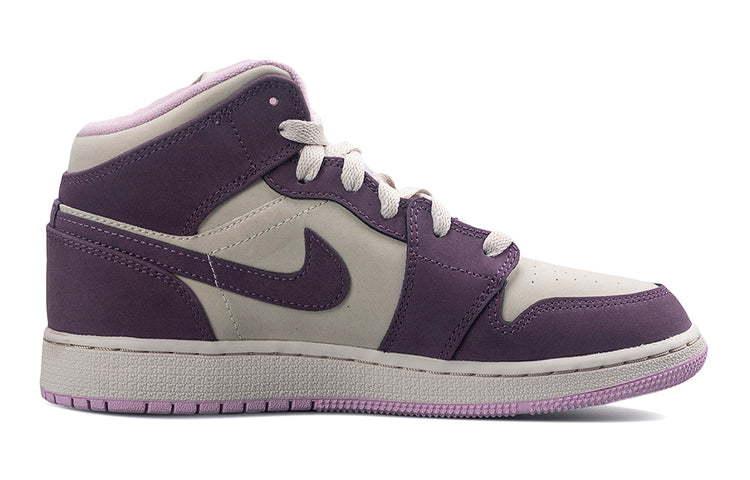 Air Jordan 1 Mid GS Pro Purple 555112-500