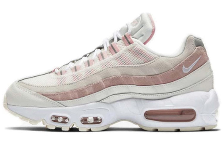 Nike Womens Air Max 95 'Bleached Coral' Sail/White-Bleached Coral 307960-116 sneakmarks