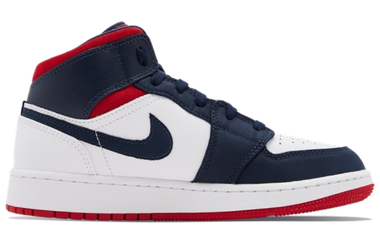 Air Jordan 1 Mid GS 'USA Olympic' SE USA (GS) BQ6931-104