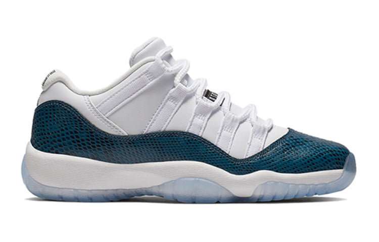 Air Jordan 11 Retro Low LE GS Navy Snakeskin CD6847-102