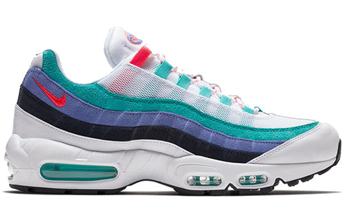 Nike Air Max 95 'Hyper Jade' White/Flash Crimson-Hyper Jade AV7939-100 sneakmarks