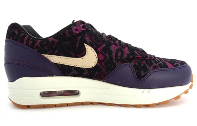 Nike Womens Air Max 1 PRM Purple Dynasty Red 454746-500 KICKSOVER