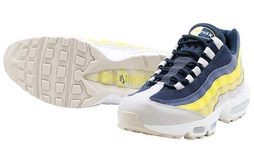 Nike Air Max 95 Essential 'Lemon Wash' White/Vast Grey-Lemon Wash-Tour Yellow 749766-107 sneakmarks