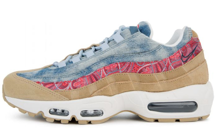 Nike Air Max 95'Wild West' GS Parachite Beige/University Red BV6375-200 sneakmarks