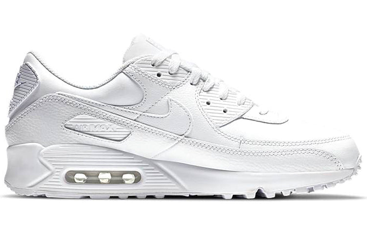 Nike Air Max 90 LTR Leather 'Triple White' White/White/White CZ5594-100 KICKSOVER