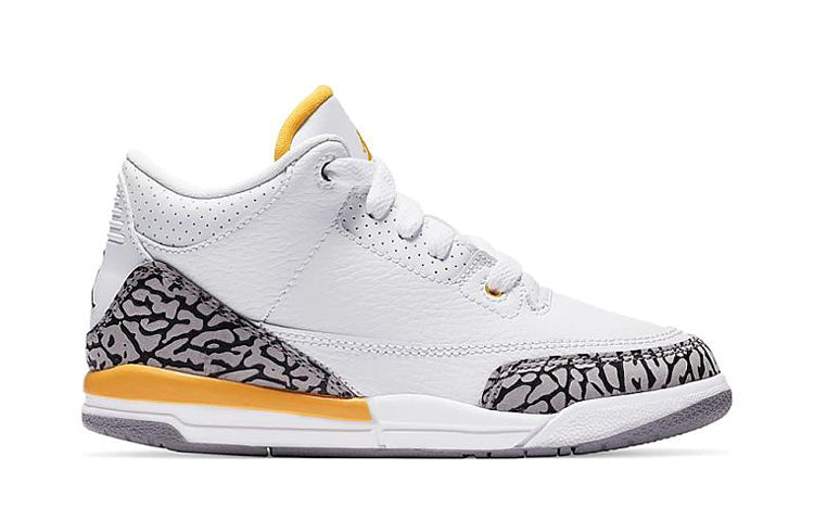 Air Jordan 3 Retro PS 'Laser Orange' White/Laser Orange/Cement Grey/Black 441141-108